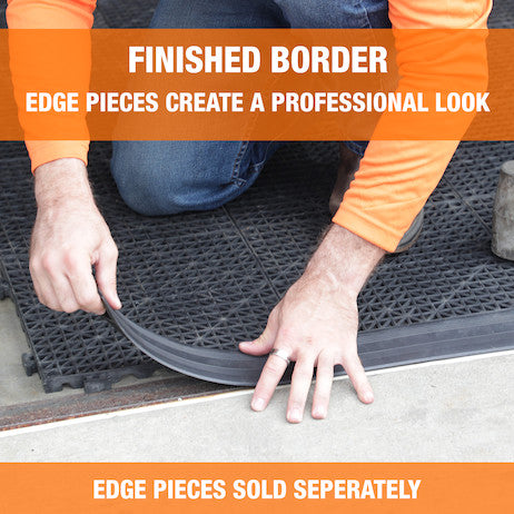2 x 12 Inch Female Edge Dry-Mat Tile