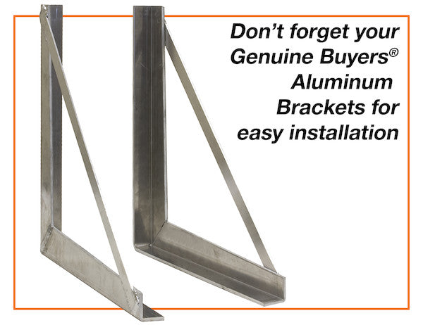 18x18x36 Inch Diamond Tread Aluminum Underbody Truck Box