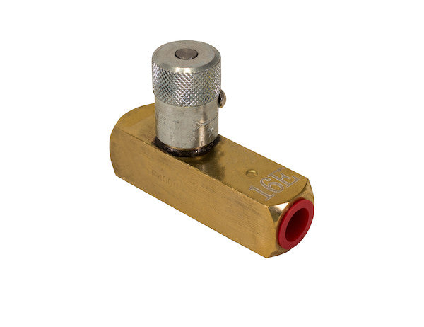 F400B - 1/4 Inch NPT Brass Flow Control Valve