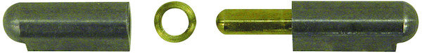 FBP100 - Steel Weld-On Bullet Hinge with Brass Pin and Brass Bushing - 0.77 x 3.94 Inch