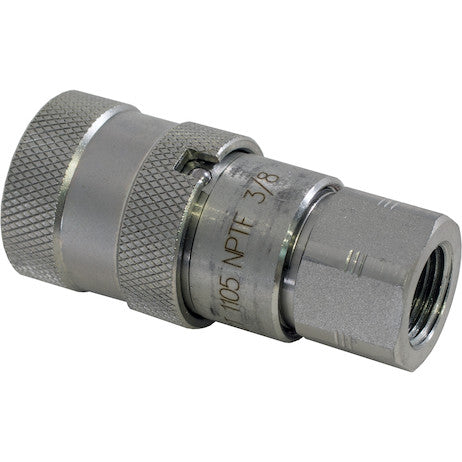 FF0608 - 3/8 Inch Female Flush-Face Coupler With 1/2 Inch NPT Port