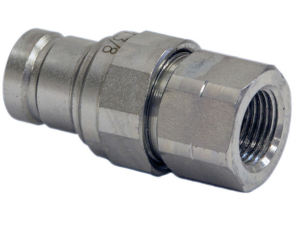 FM0606 - 3/8 Inch Male Flush-Face Coupler With 3/8 Inch NPT Port