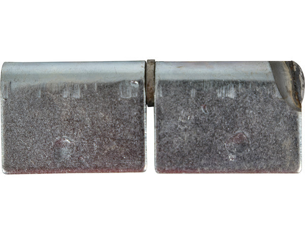 Steel Weld-On Butt Hinge with 3/8 Stainless Pin - 1.25 x 4 Inch-Zinc Plated-RH