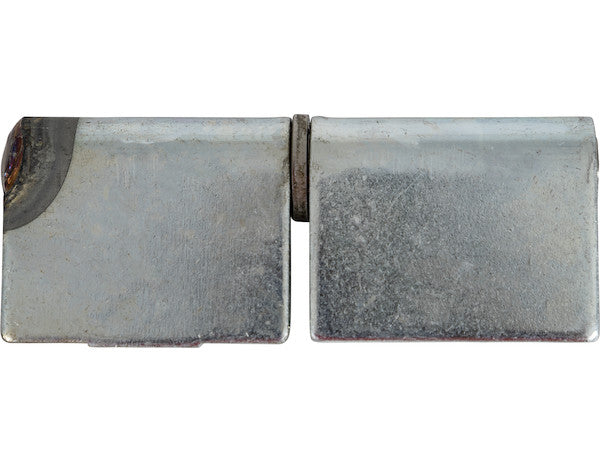 Steel Weld-On Butt Hinge with 1/2 Stainless Pin - 1.25 x 4 Inch-Zinc Plated-LH