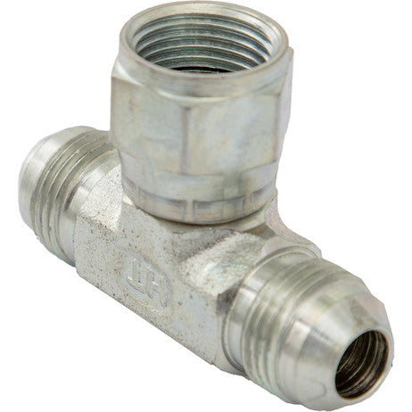 Swivel Nut Branch Tee 1/2 Inch Tube O.D.