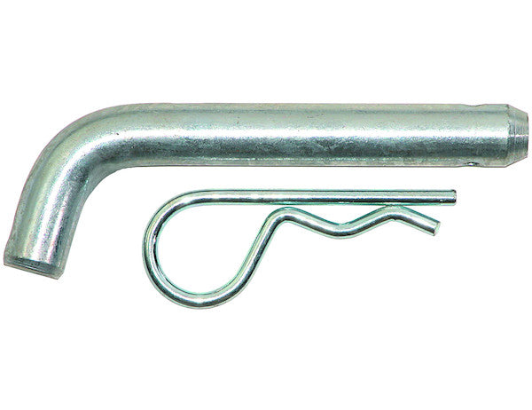 HP6253WC - 5/8 x 3.3 Inch Clear Zinc Hitch Pin With Cotter