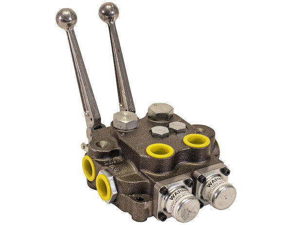 HV231NAG2EC0 - 2 Spool Directional Control Valve 3-Way Detent In/4-way Spring Center/PB