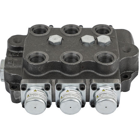 3 Spool Directional Control Valve 3-Way Detent In/4-way Spring Center/4-Way/PB