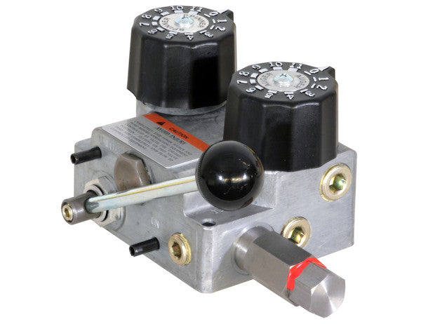 HVC1030 - 3/4 Inch NPT Dual Flow Hydraulic Spreader Valve And Console 10-30 GPM