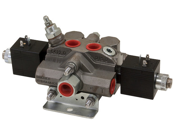 HVE4PRPB - Electric Sectional Valve 4-Way 1 Relief Port/PB
