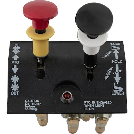 Dual Lever Feathering Non-Disengage  Spring Return PTO/Pump Air Control Valve 