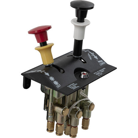Dual Lever Feathering Non-Disengage  Spring Return PTO/Pump Air Control Valve 