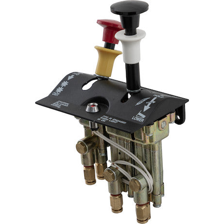Dual Lever Feathering Non-Disengage  Spring Return PTO/Pump Air Control Valve 