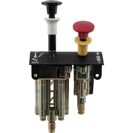 Dual Lever Feathering Non-Disengage  Spring Return PTO/Pump Air Control Valve 