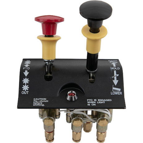 Dual Lever Non-Feathering Non-Disengage Spring Return PTO/Pump Air Control Valve