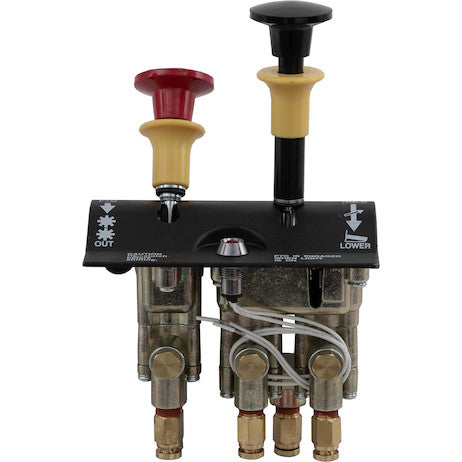 Dual Lever Non-Feathering Non-Disengage Spring Return PTO/Pump Air Control Valve