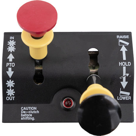 Dual Lever Non-Feathering Non-Disengage Non-Return PTO/Pump Air Control Valve 
