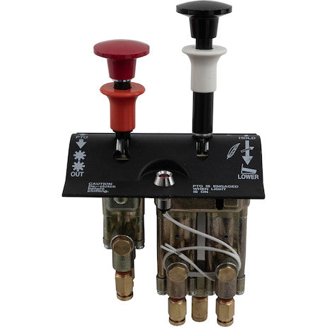 Dual Lever Feathering Disengage Spring Return PTO/Pump Air Control Valve 