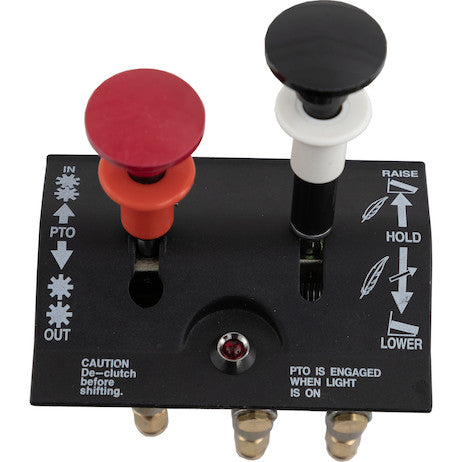 Dual Lever Feathering Disengage Spring Return PTO/Pump Air Control Valve 