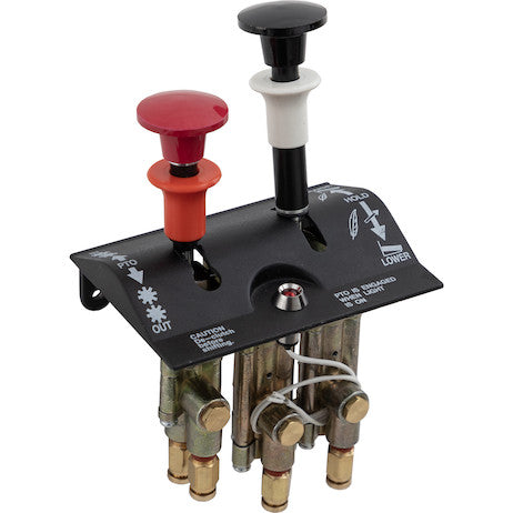 Dual Lever Feathering Disengage Spring Return PTO/Pump Air Control Valve 