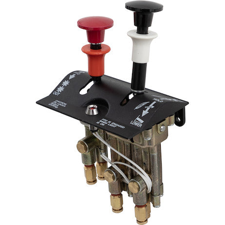 Dual Lever Feathering Disengage Spring Return PTO/Pump Air Control Valve 