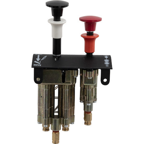 Dual Lever Feathering Disengage Spring Return PTO/Pump Air Control Valve 