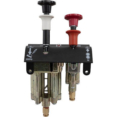 Dual Lever Feathering Disengage Non-Return PTO/Pump Air Control Valve 