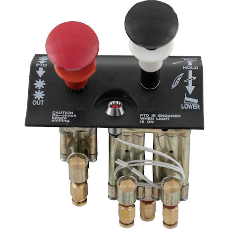 Dual Lever Feathering Disengage Non-Return PTO/Pump Air Control Valve 