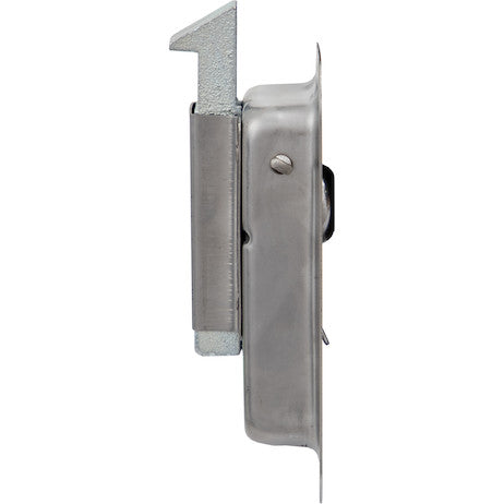 Stainless Steel Junior Single Point Locking Paddle Latch - Thru-Hole Mount