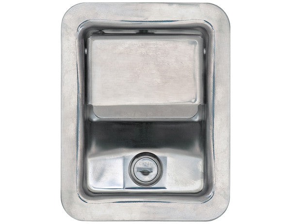 Stainless Steel Rotary Single Point Paddle Latch - 1/2 Inch Striker