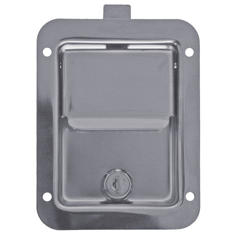 Stainless Steel Rotary Single Point Paddle Latch - 1/2 Inch Striker