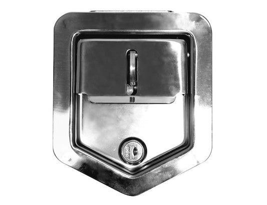 Stainless Steel Rotary Single Point Paddle Latch - 1/4 Inch Striker