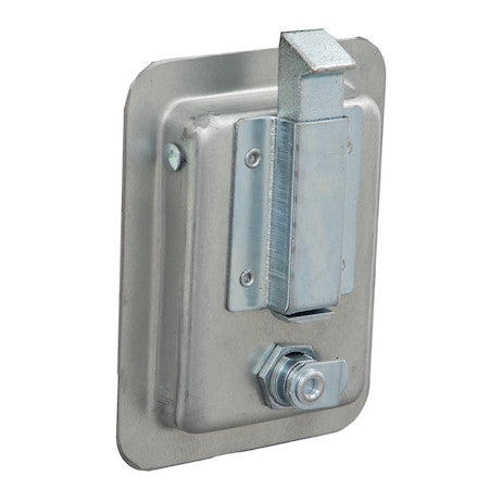 Rust Resistant Steel Single Point Locking Paddle Latch - Weld-On