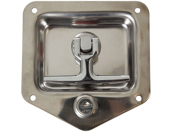 Stainless Steel 3-Point T-Handle Latch (latch only, no rods)