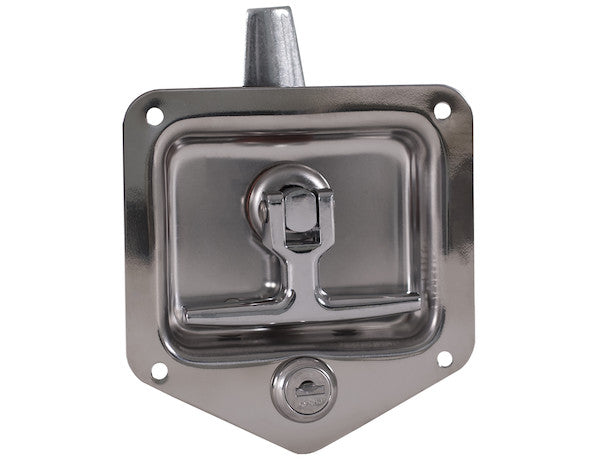 L8825 - Stainless Steel Flush Mount 2-Point T-handle latch kit