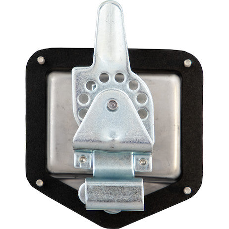 Stainless Steel Flush Mount Single-Point T-handle latch assembly with Mounting Studs