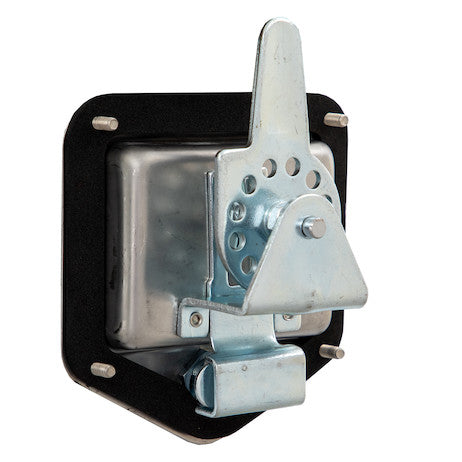 Stainless Steel Flush Mount Single-Point T-handle latch assembly with Mounting Studs