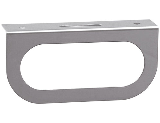 Single Oval Stainless Steel DOT Light Bracket