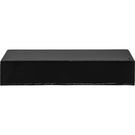 Dual Oval Light Box Black Powder Coated Steel