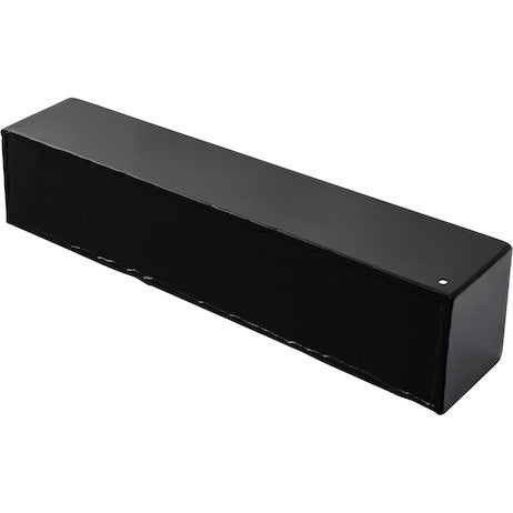 Dual Oval Light Box Black Powder Coated Steel
