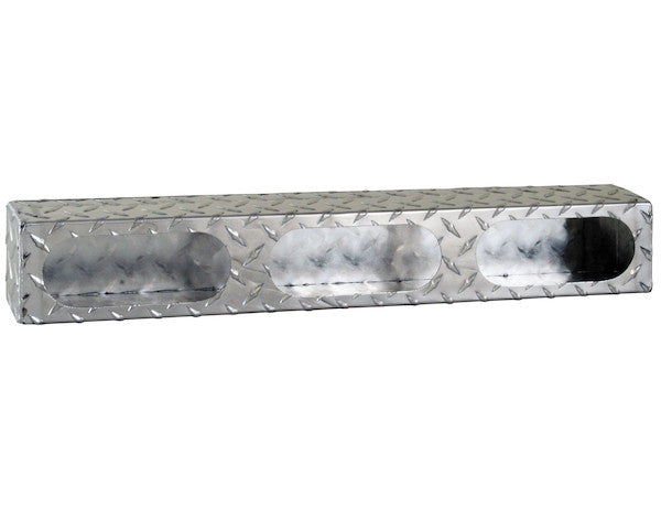 Triple Oval Light Box Diamond Tread Aluminum