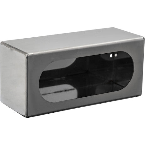 LB383SST - Single Oval Light Box Stainless Steel