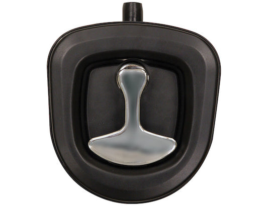 3-Point Die Cast Flush Mount Compression Latch with lock cylinder, key set, and gasket