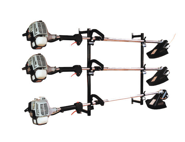 3-Position Snap-In Trimmer Rack for Enclosed Landscape Trailers