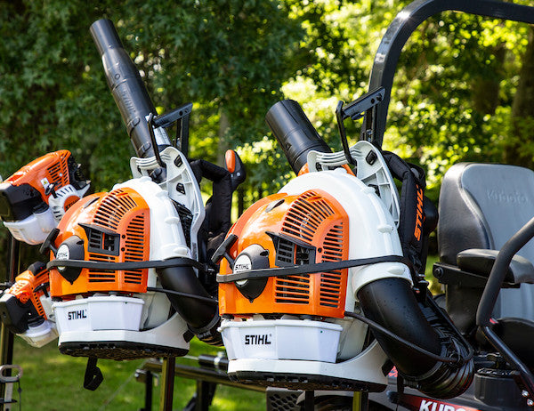 Backpack Blower Rack for Open/Enclosed Landscape Trailers