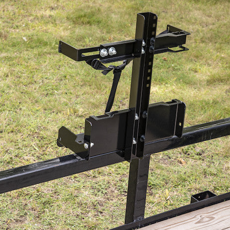 Adjustable Sprayer Rack for Landscape Trailers