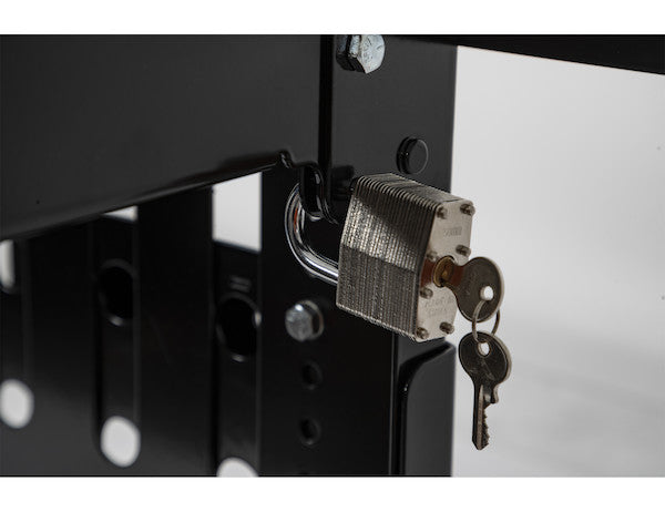 Lockable Universal Backpack Blower Rack