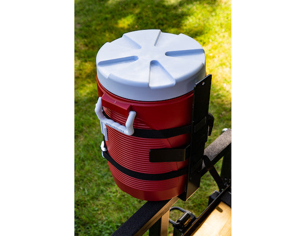 Water Cooler Rack for Open/Enclosed Landscape Trailers
