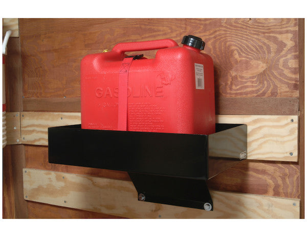 Gas Container Rack for Open/Enclosed Landscape Trailers
