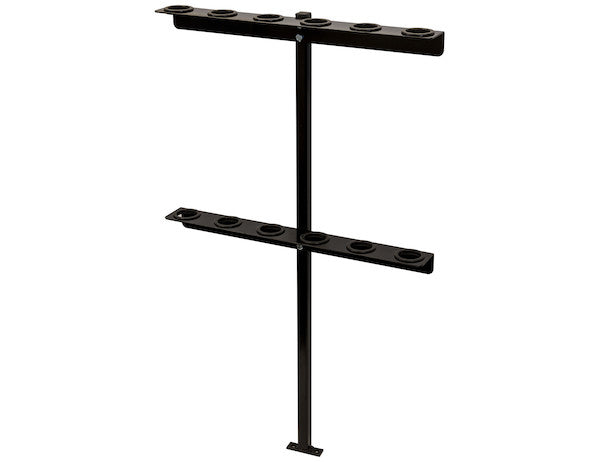 LT35 - Vertical Hand Tool Rack for Open Landscape Trailers